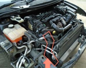 Ford Focus 2 Turbo Hortumu İntercooler Hortum 1.6 Dizel Fomoco 6M516K863GC