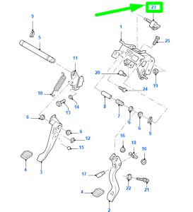 Ford Fiesta Debriyaj Pedal Müşürü 1996-2002