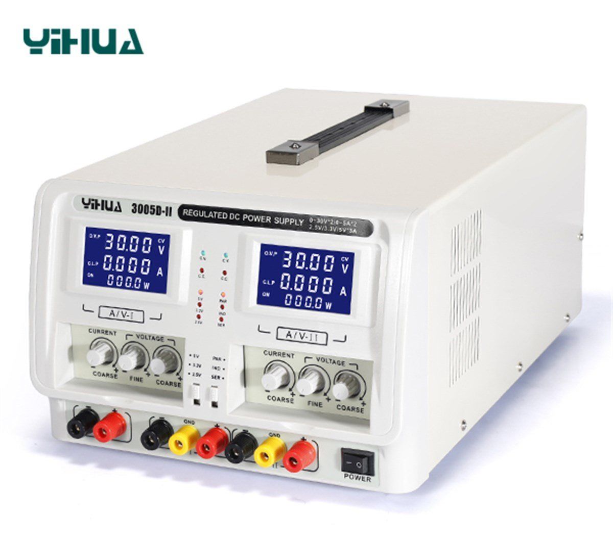 Yihua 3005D-II Üç Çıkışlı Ayarlanabilir Dc Güç Kaynağı