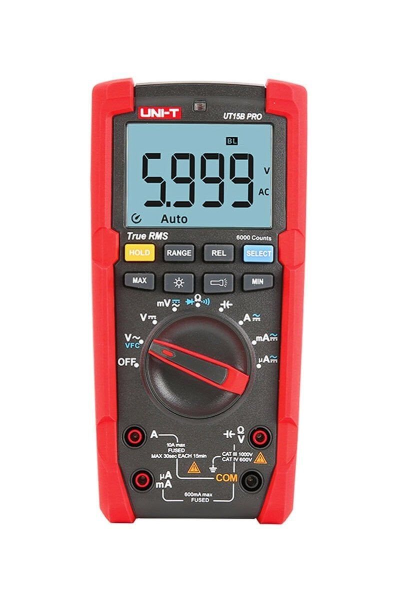 Unit UT15B PRO 1000V True RMS Dijital Multimetre