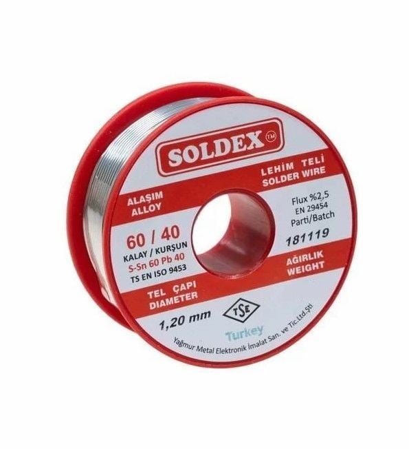 Soldex 40-60 200 gr 1.2 mm Lehim Teli