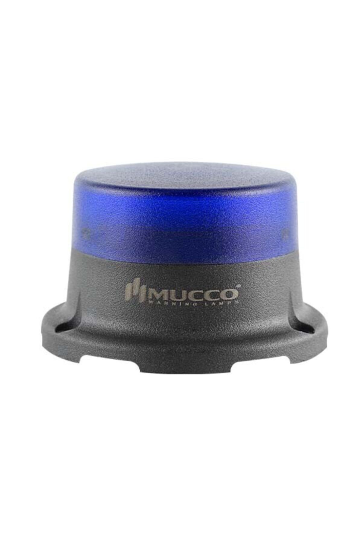 MUCCO SNT-M725-FB-4 70 Çap Sabit Buzzerlı 40-250v Ac/dc Mavi Mini Tepe Lambası