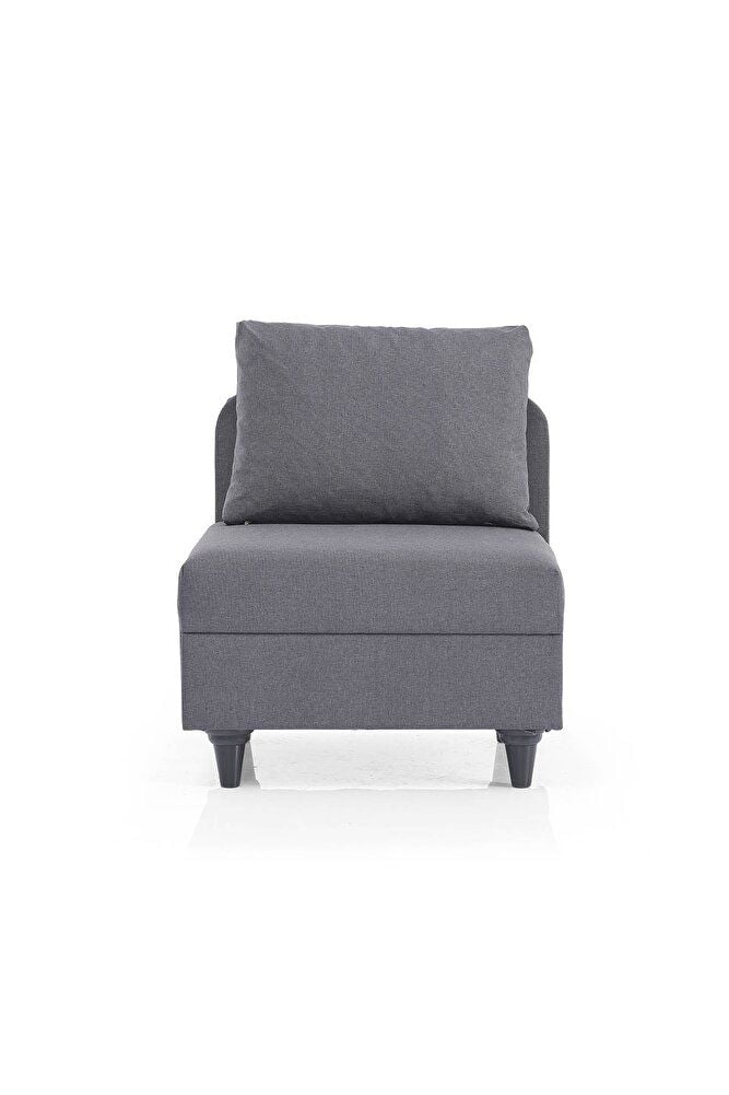 Kagu Corner Flavia Plus 70 Cm'lik Modül KOYU GRİ - Tek Ebat