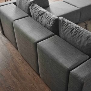 CORNER POLY-L KÖŞE TAKIMI-KANEPE-YATAK-DİNLENME GRİ