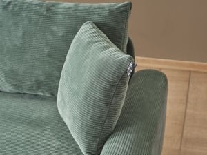 Corner Flavia Köşe Takımı Puflu HAKİ