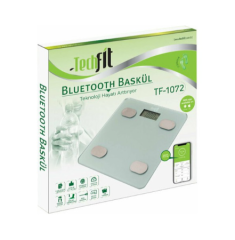 Techfit Baskül Cam Bluetooth Vücut Analizli Tf 1072
