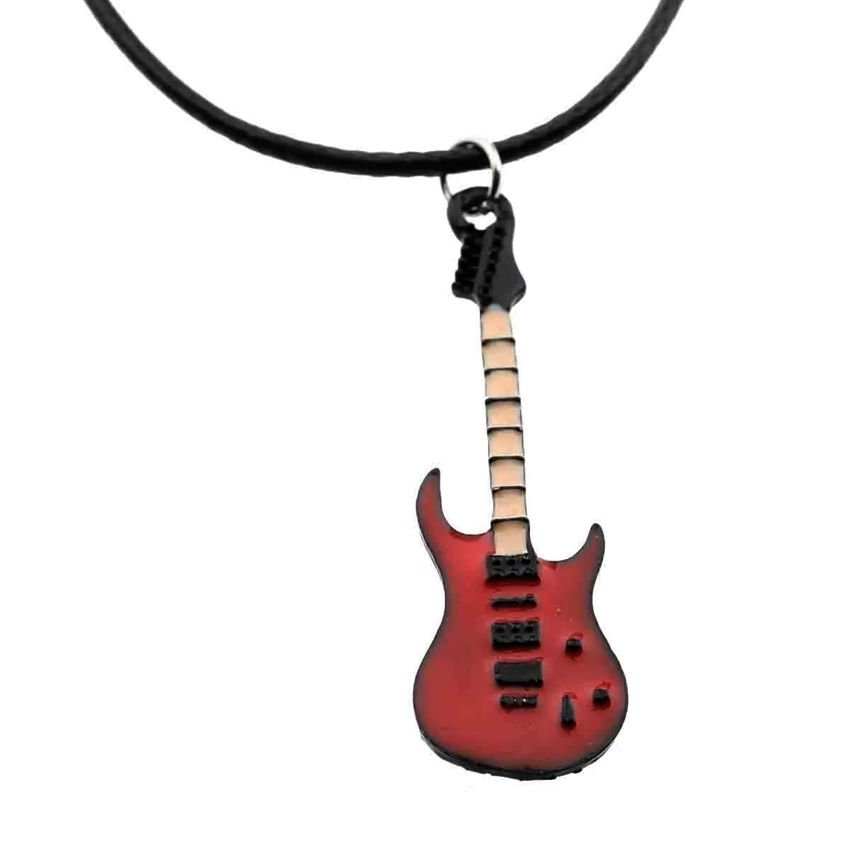 Eğlenceli Minik Ebatlı Gitar Çocuk İpli Kolye