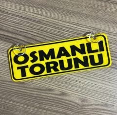 Osmanlı Torunu Dekor Plaka Vantuzlu