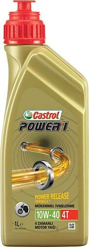 Castrol Power 1 4T 10W-40 1 L Motorsiklet Yağı