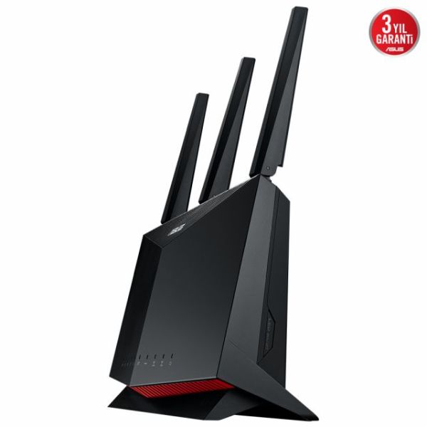 Asus Rt-Ax86S Wıfı6 Dualband-Gaming-Ai Mesh-Aiprotection-Torrent-Bulut-Dlna-4G-Vpn-Router-Access Poi