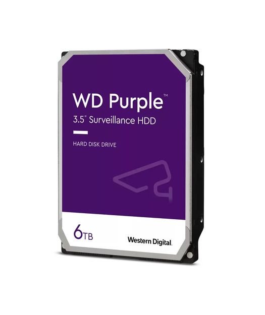 WD Purple 7X24 3,5' 6TB 64MB SATA