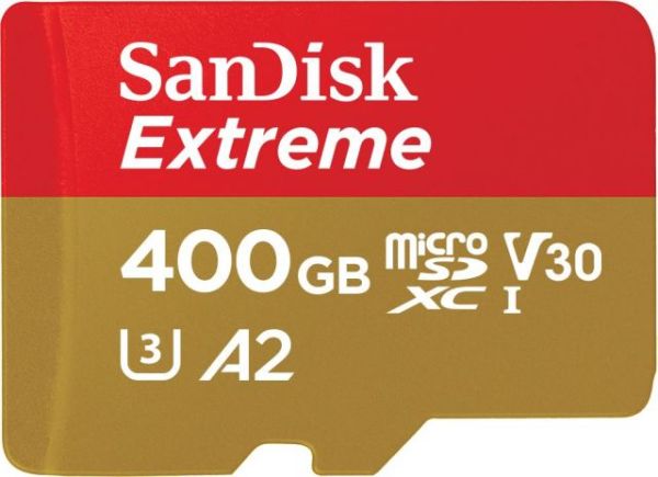SanDisk Extreme microSDXC UHS-I Card- 400GB