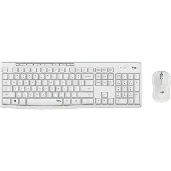 920-010089 MK295 Kablosuz Q TR Beyaz Klavye Mouse Set