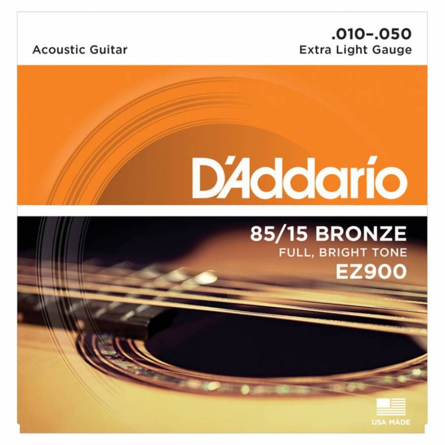 D'addario EZ900 Akustik Gitar Takım Tel (010-050)