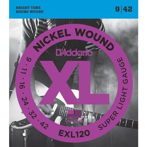 D'Addario EXL120 Elektro Gitar Teli (09-42)