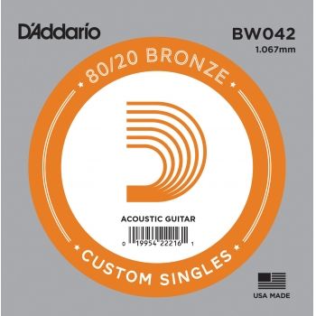 D'addario BW042 Akustik Gitar Tek Tel