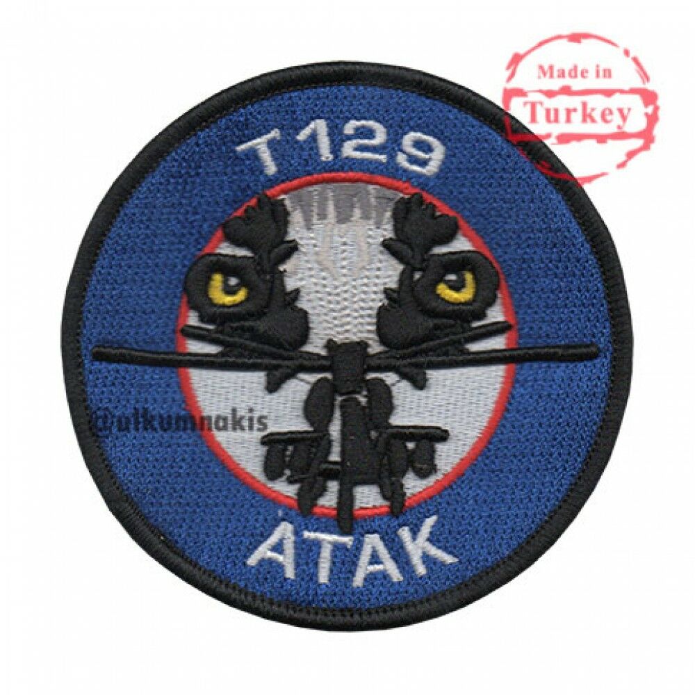 Nakış Patch | Ülküm Nakış | T 129 ATAK