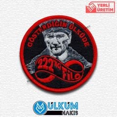 222'nci Filo Gösterdiğin Ülküde Patch