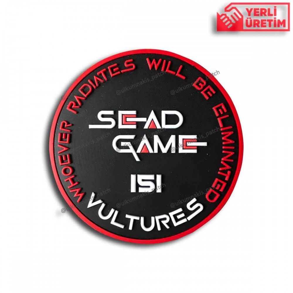 151 Sead Game Pvc Patch