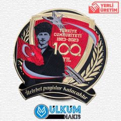 Türkiye Cumhuriyeti 100. Yıl  Tpu Patch