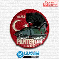 111.Filo Panterler F-4E 2020 Pvc Patch