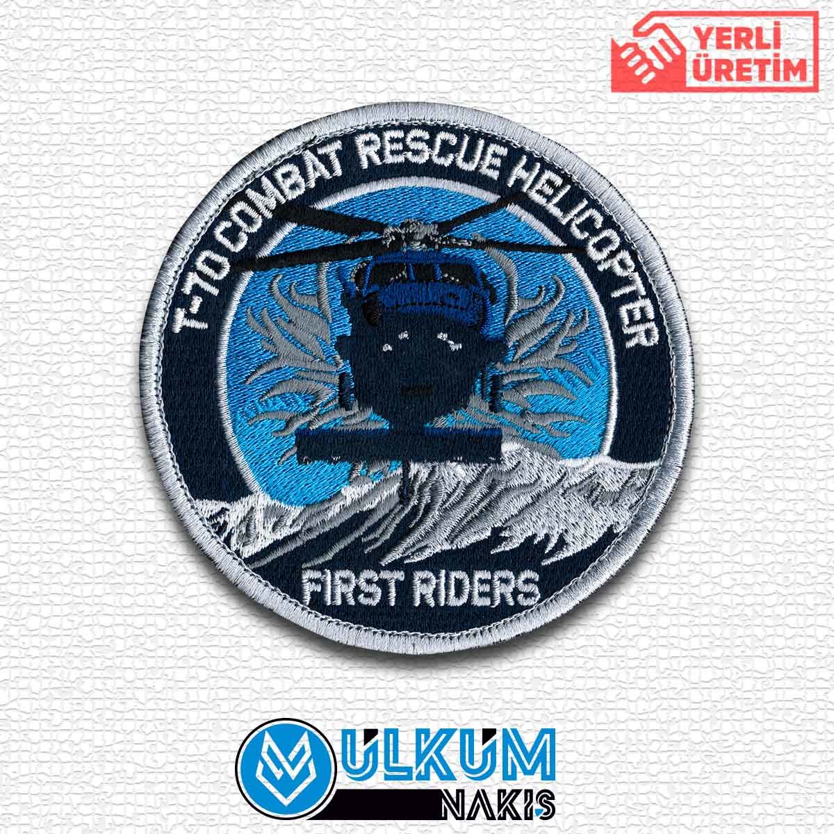T-70 Combat Rescue Helicopter First Riders Patch