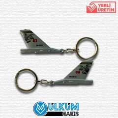 Pvc F-16 Kuyruk Anahtarlık