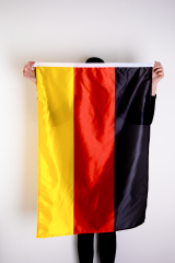 Almanya Milli Gönder Bayrağı Raşel Dijital Baskı