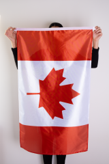 Kanada Milli Gönder Bayrağı Raşel Dijital Baskı