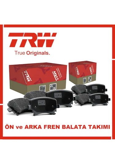 TRW Honda Accord 2002-2008 Ön ve Arka Fren Balata Takımı