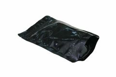 Siyah Parlak Alüminyum Kilitli Doypack 11x18+3,5 Cm 100 Gr