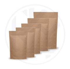 Kraft Alüminyum Kilitli Doypack 20x30+5 Cm 1000 Gr