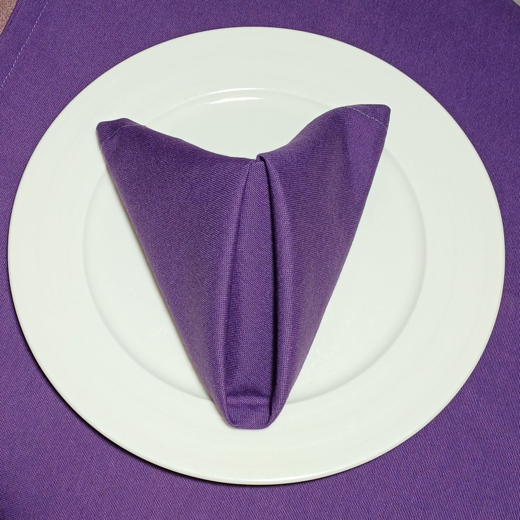 Restoran Peçetesi Mor 12'li Paket