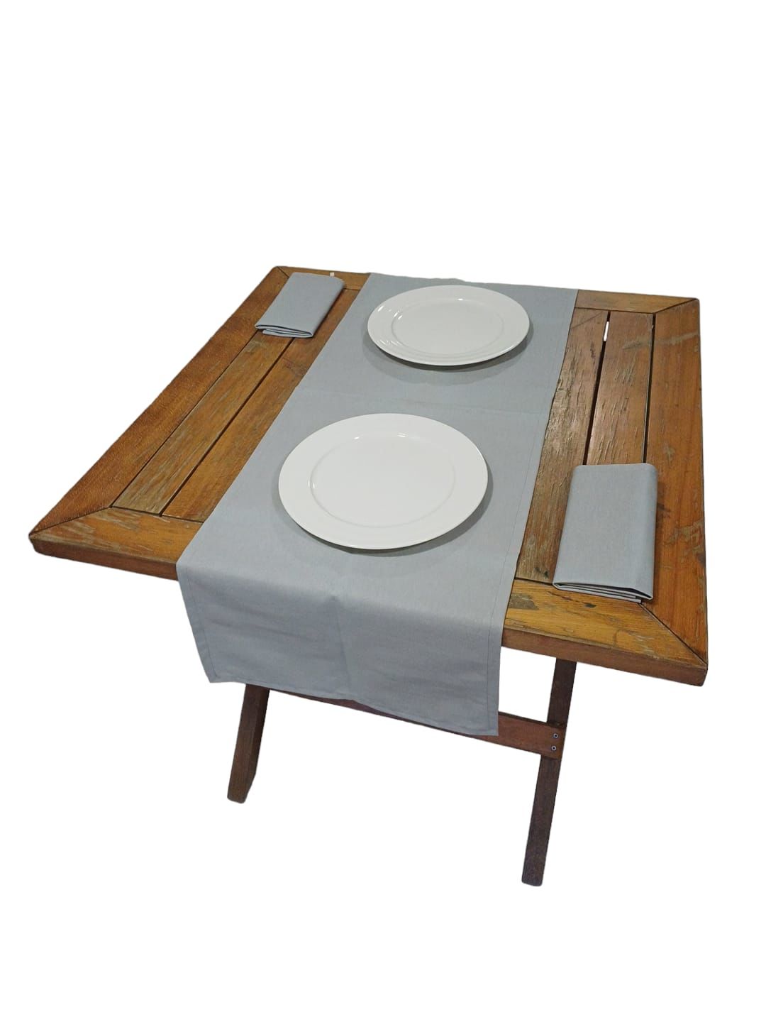 Restoran Runner Gri 8'li Paket