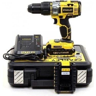STANLEY STDC18LHBK İON DARBELİ MATKAP 2 AKÜLÜ