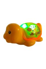 Oyuncak Kaplumbağa Yumurtlayan Çarpıp Dönen Müzikli Işıklı Kaplumbağa 17cm.