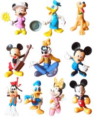 Mickey And The Roadster Racers Karakterleri 10'lu Set Mickey Mause Figürleri