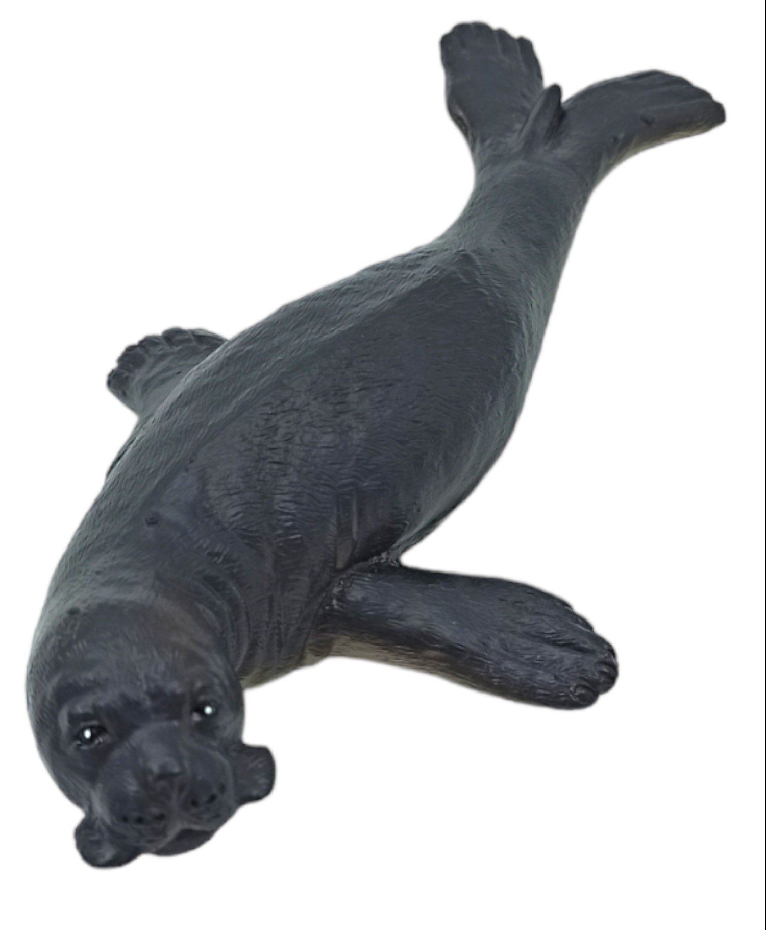 Oyuncak Deniz Canlıları Akdeniz Fok Et Figürü Oyuncak Fok 20cm.