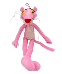 Peluş Pembe Panter Büyük Boy Sevimli Pembe Panter Peluş 55cm.