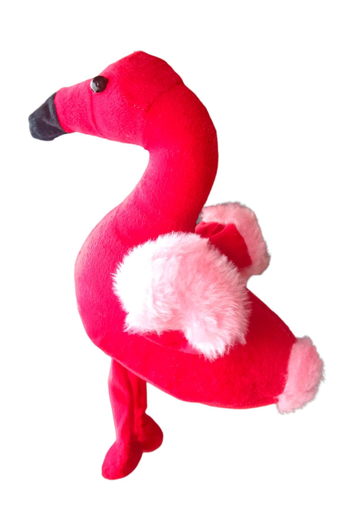 Zarif ve Trend: 25 cm.lik Oyuncak Peluş Flamingo Kırmızı Renk