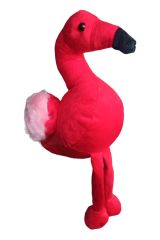 Zarif ve Trend: 25 cm.lik Oyuncak Peluş Flamingo Kırmızı Renk