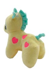 Unicorn Büyüsünü Yakalayın: Sıcacık Sarı Oyuncak Peluş Unicorn 17cm.