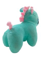 Unicorn Büyüsünü Yakalayın: Sıcacık Yeşil Oyuncak Peluş Unicorn 17cm.