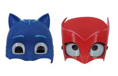 Pijamaskeliler 2'li Maske Baykuş Kız ve Catboy Işıklı Maske