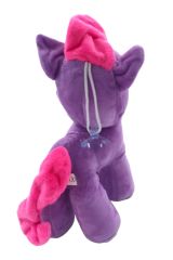 Eğlence Dolu Maceralar İçin Asılabilir Oyuncak Mor Renkli Peluş Pony Figürü 23cm.