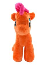 Çocukların Favorisi: Vantuzlu Peluş Pony Figürü Turuncu Renkli 23cm.
