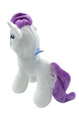 Çocukların Hayallerini Canlandıran Beyaz Renkli Peluş Pony Figürü 23cm.