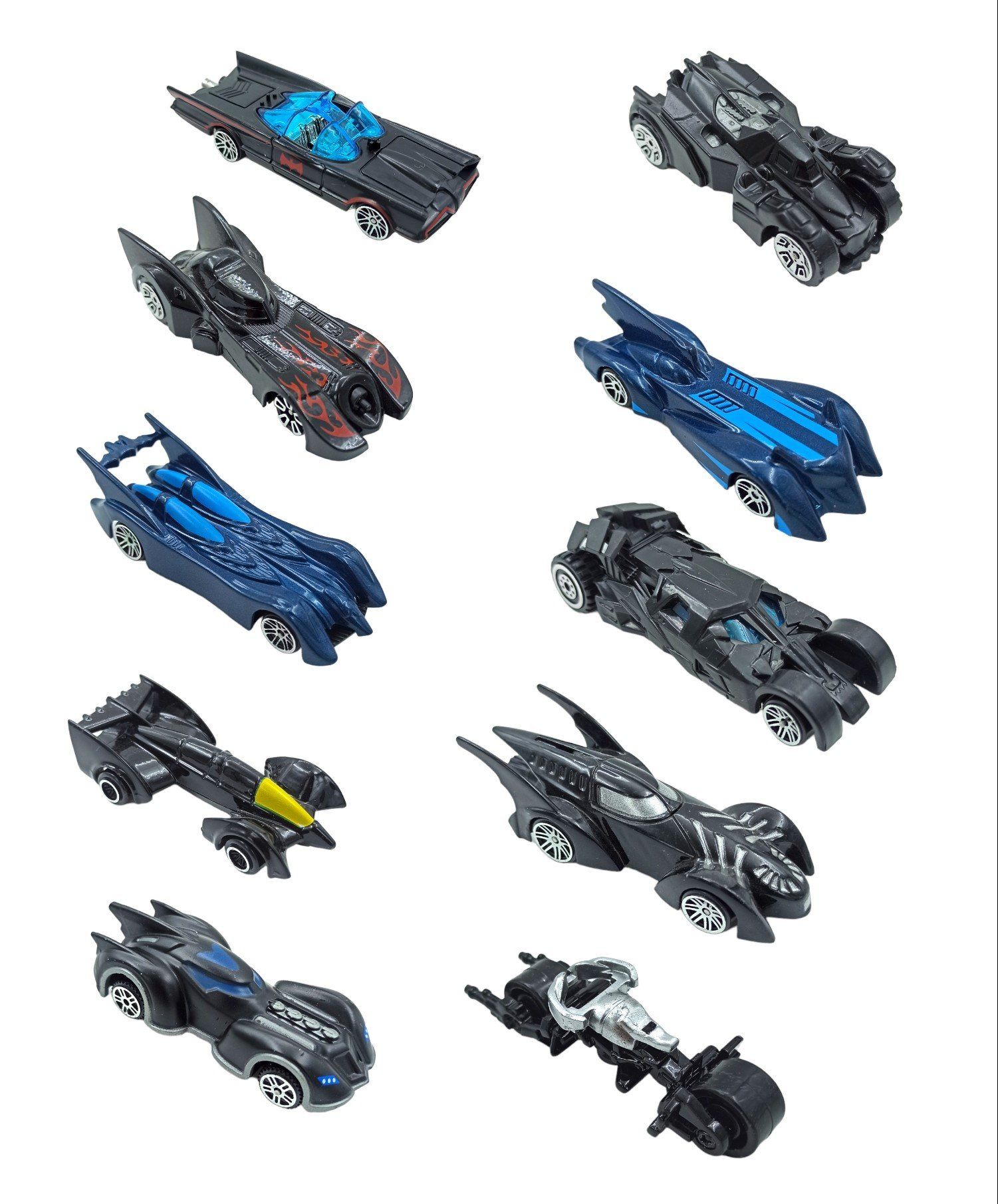 Batman Metal Araçlar 10lu Batman Figür Arabaları Metal