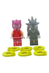 Sonic Hayranlarına Özel: Lego Uyumlu 6lı Figür Seti 5cm.