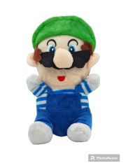 Süper Mario Oyuncakları Peluş Süper Mario Luigi Karakteri 20cm.